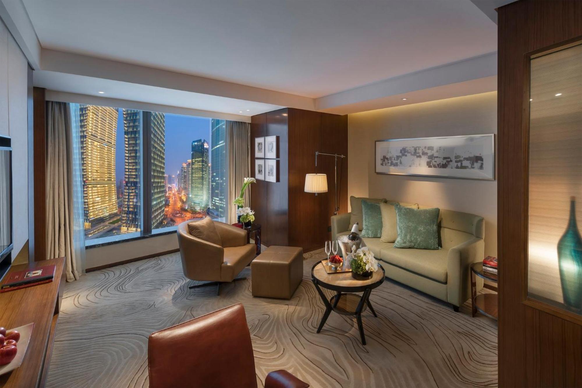 Mandarin Oriental Pudong, Шанхай Екстериор снимка