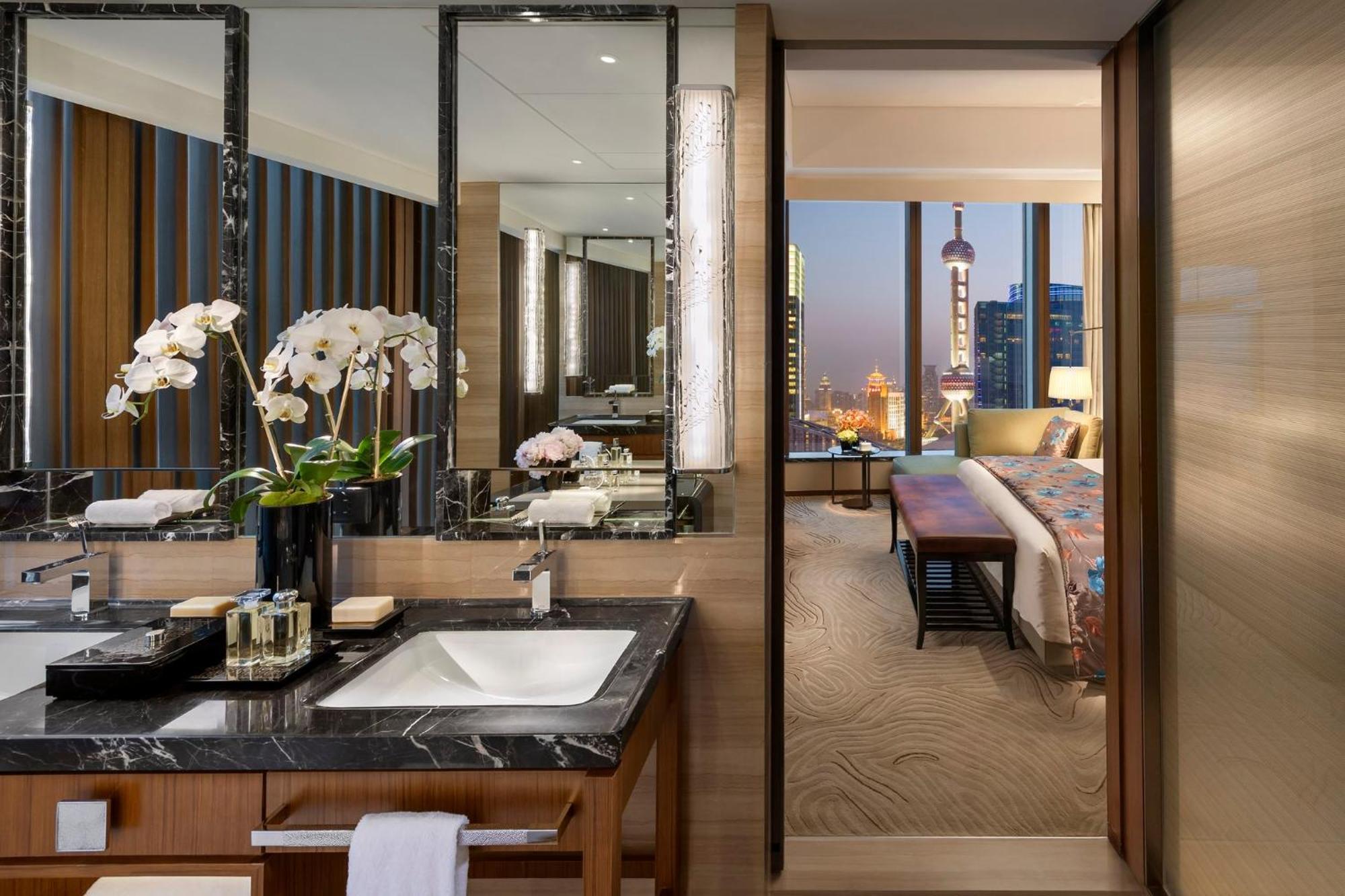 Mandarin Oriental Pudong, Шанхай Екстериор снимка