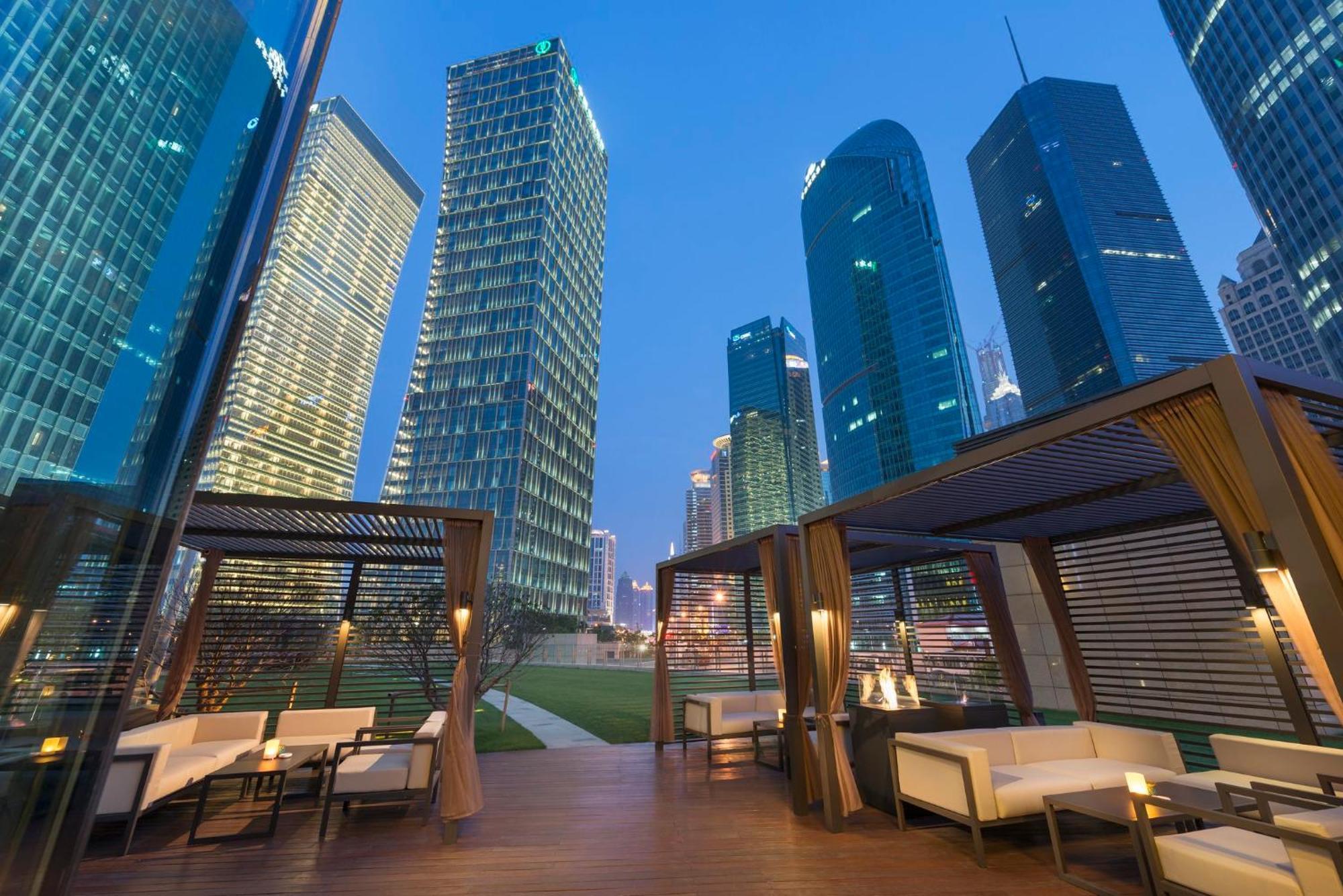Mandarin Oriental Pudong, Шанхай Екстериор снимка